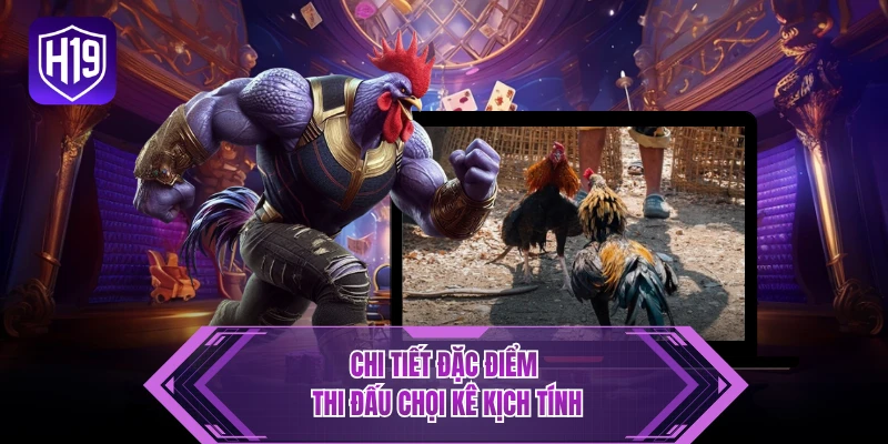 Chi tiết đặc điểm thi đấu chọi kê kịch tính